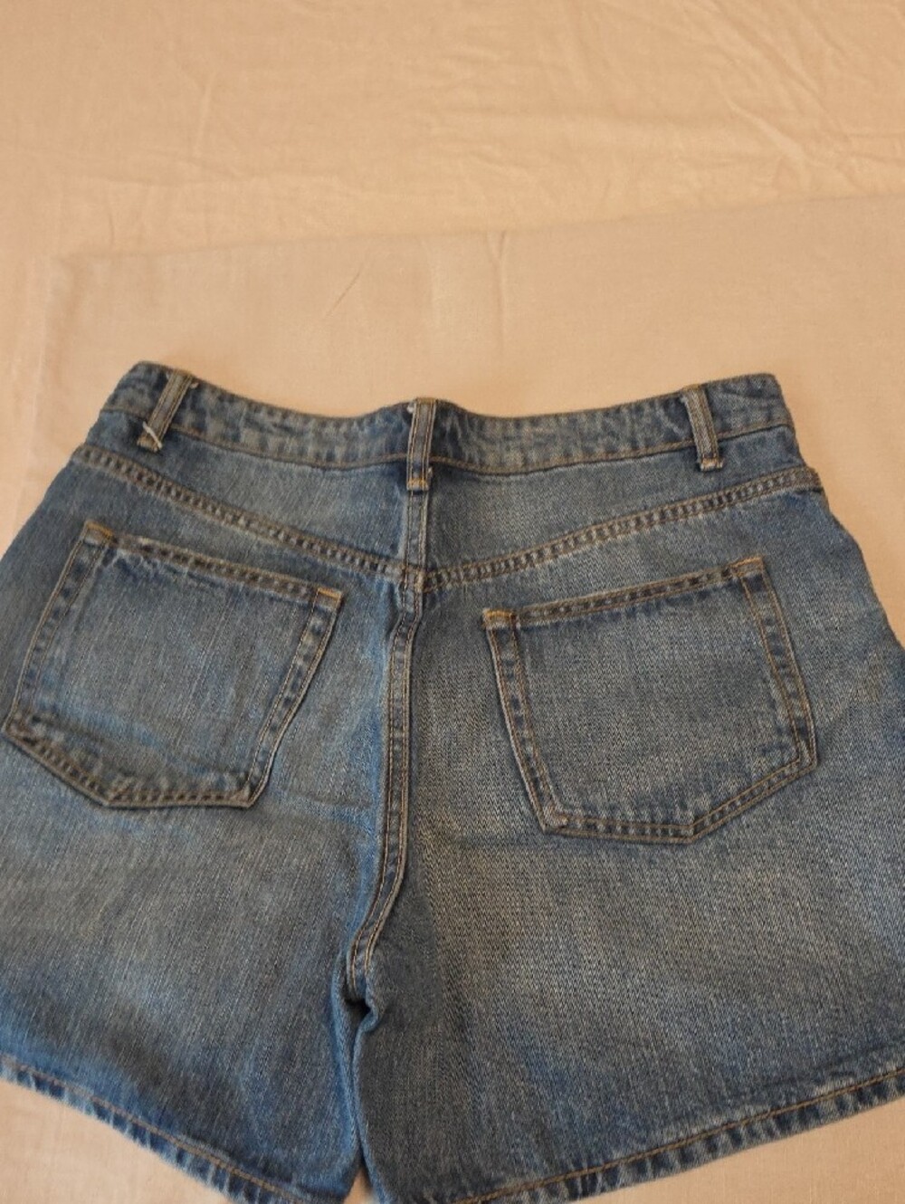 Zara Bundle Light and Dark Blue Denim Shorts - Picture 8 of 8